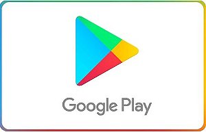 Cartão Vale Presente Google Play R$95 REAIS - BRASIL