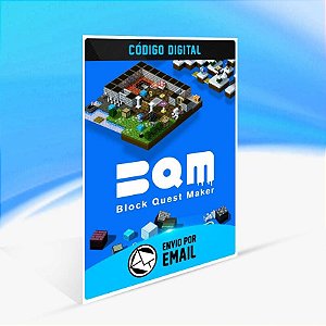 BQM - BlockQuest Maker - Xbox One Código 25 Dígitos
