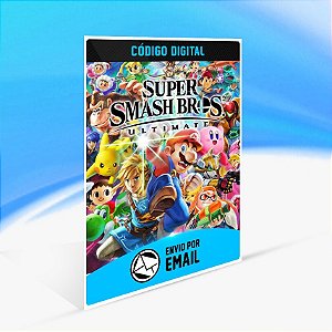 Super Smash Bros. Ultimate - Nintendo Switch Código 16 Dígitos