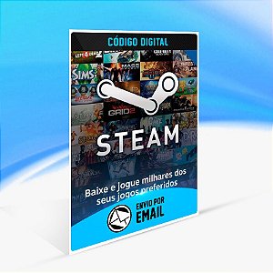 Steam Cartão Presente (BR) R$ 50,00