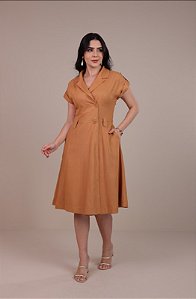 Vestido em Linho Isadora Jana Marçal