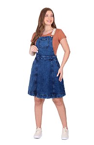 Salopete Em Jeans Escuro Maia Hapuk