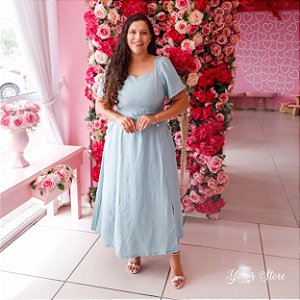 VESTIDO EM CREPE ARAGUARI (VERDE) VALENTINA SIRRAH