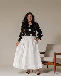 SAIA EVASÊ EM TRICOLINE IARAS BRANCA VALENTINA SIRRAH