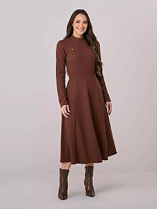 Conjunto Midi Gleise Marrom - Tata Martello