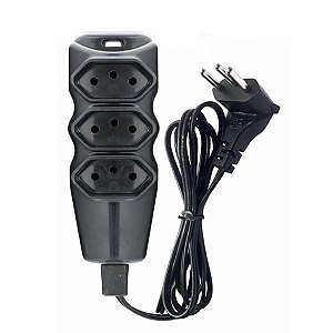 EXTENSÃO 3 TOMADAS 5M MEGA PLUG