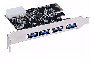PLACA PCI - E USB 4P 3.0 - P