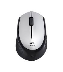 MOUSE WIRELESS M-W50SI PRATA C3T