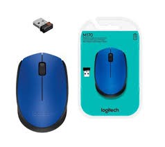 MOUSE WIRELESS M170 AZUL LOGITECH