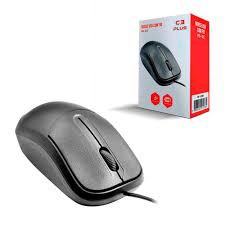 MOUSE USB BASICO MS-35BK C3T - P2