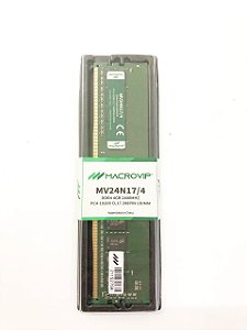 MEMORIA DDR4 4GB 2400MHZ MACROVIP