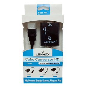 CABO CONVERSOR HDMI/VGA LEHMOX