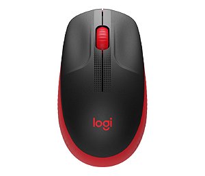 MOUSE WIRELESS M190 VERMELHO LOGITECH