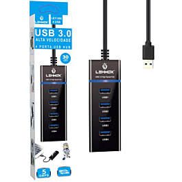 HUB USB 4P 3.0 - LEHMOX