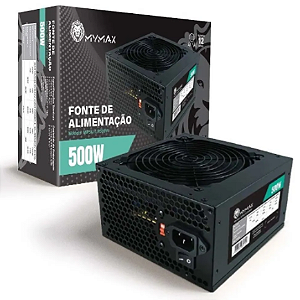 FONTE ATX 500W MYMAX