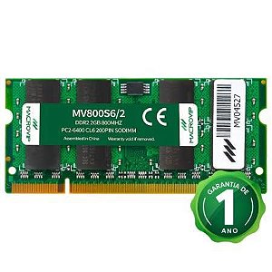 MEMORIA DDR2 2GB 800MHZ - MACROVIP