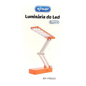 LUMINARIA LED PORTATIL KP-FR503 - KNUP
