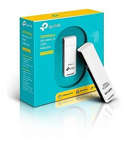 ADAPTADOR WIRELESS USB 300MBPS TL-WN821N TPLINK P1