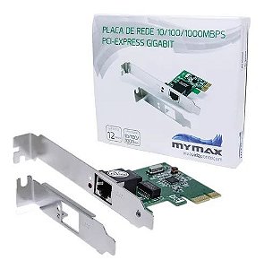 PLACA REDE PCI-E 100/1000MBPS MYMAX