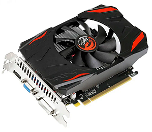 PLACA VIDEO DDR3 2GB 128 BITS HD 6570 PCYES RADEON