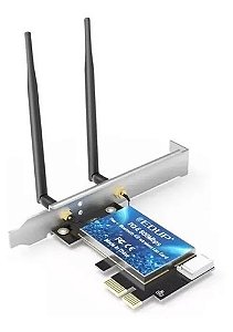 PLACA PCI-E WI-FI DUAL BAND 2.4/5GHZ - FENVI