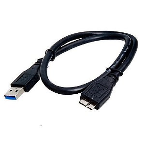 CABO USB P/ HD EXTERNO 3.0 80CM - GV BRASIL