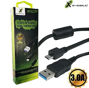 CABO DADOS V8 PS4 XC-CAB4 - X-CELL - P
