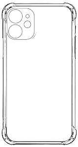 CAPINHA CELULAR TRANSPARENTE IPHONE 11