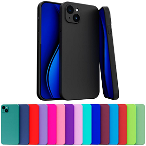 CAPINHA CELULAR AVELUDADA IPHONE 14