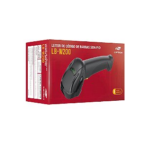 LEITOR DE CODIGO DE BARRAS S/ FIOC3TECH LB-W200 -P