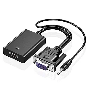 CABO CONVERSOR VGA MACHO X HDMI FEMEA