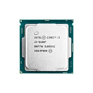 SN - PROCESSADOR 1151 INTEL I3 9100F -P