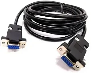 CABO SERIAL 9 PINOS FEMEA X FEMEA DB9 RS232