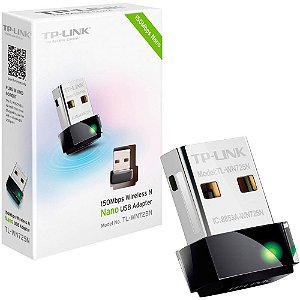 ADAPTADOR WIRELESS USB 150MBPS TL-WN725N TPLINK P