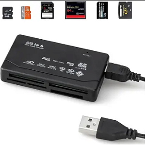 LEITOR DE CARTAO DE MEMORIA UNIVERSAL C/ CF