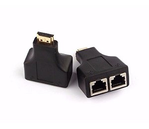 ADAPTADOR EXTENSOR HDMI X RJ45 - P