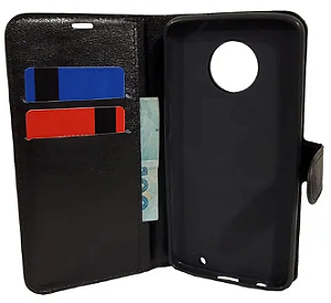 CASE CARTEIRA MOT G6 PLUS
