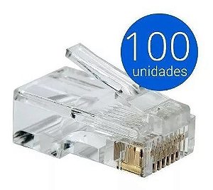 PINO RJ45 CAT6 C/ 100UN