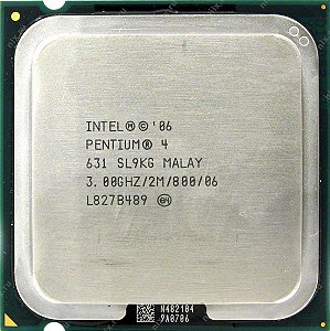 SN - PROCESSADOR 775 INTEL PENTIUM 04 631 3GHZ 2M