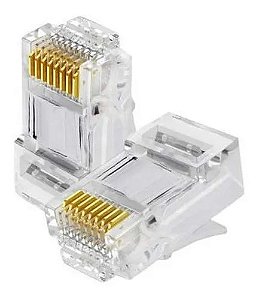 PINO RJ45 CAT5 C/ 10UN