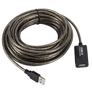 EXTENSÃO USB 2.0 5M AMPLIFICADOR ATIVO