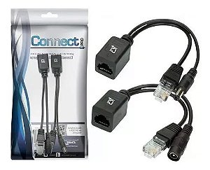 CABO ADAPTADOR POE MACHO X FEMEA - CONNECT PRO