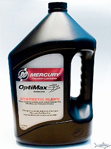 Óleo Sintético Optimax Mercury Marine 2t Dfi 4 Litros