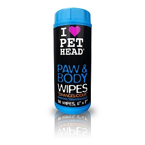 Pet Head Paw & Body Lenços Umedecidos para Cachorro