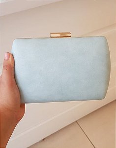 Bolsa Clutch Azul Claro - Spazio Boutique e Acessórios