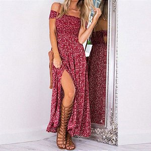 vestido ciganinha com elastico