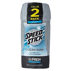 Desodorante Speedy Stick Ocean surf 2 pack