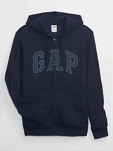 Blusa Moleton Gap Logo Zip