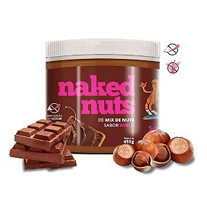 Pasta de Mix Nuts e Avelã Com Chocolate - 450g - Naked Nuts