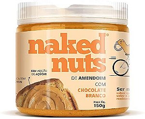 Pasta de Amendoim Com Chocolate Branco 150g Naked Nuts